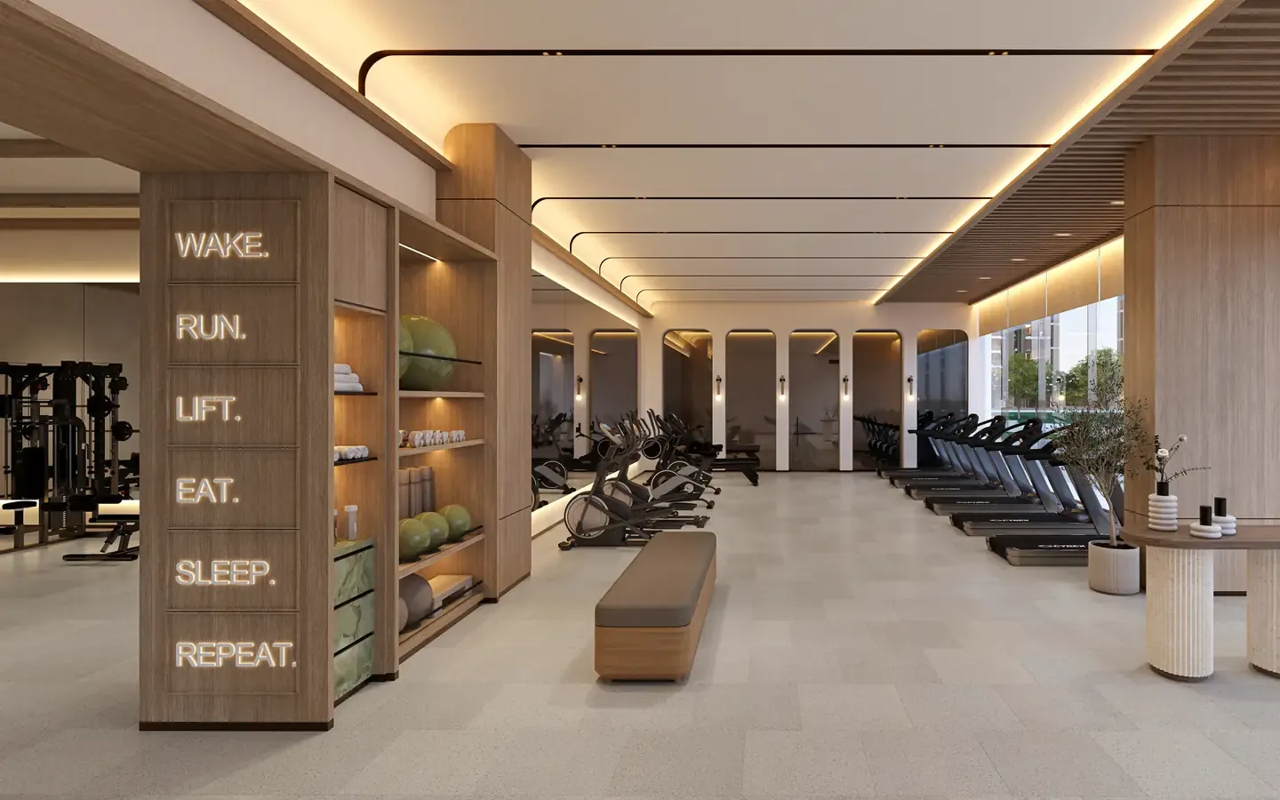 Fitness Center - State-of-the-art gym equipment